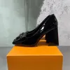 Fashion dress Shoes for women top quality Patent leather Lady pumps Luxury Designer platform 8.5CM high heeled Wedding Party womens shoe factory footwear35--41size