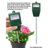 Voiture DVR Humidimètres Sonde Arrosage Sol Mètre Précision Ph Testeur Analyseur Mesure Pour Jardin Plante Fleur Drop Livraison Bureau Scho Dhs9E