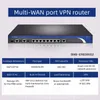 Fiberoptisk utrustning ER8300G2GIGABITENTERPRISE VPN-router Inbyggd dubbel Gigabit WAN-port 8 LAN Quad-Core 1.5 GHz 64-bitars nätverksprocessor