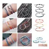 Auto DVR Charm Armbänder Böhmische Wachs Linie Geflochtene Armband Welle Handgemachte 3 stücke Seil Wasserdichte Wicklung Frau Kind Drop Lieferung schmuck Dhuw8