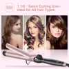 Curling Iron 1 1/2-inch Dual Voltage Instant Heat with Extra-Smooth Tourmaline Ceramic Coating, Glove Included by MiroPure