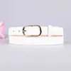 Belts famous Designer Belts Women High Quality Luxury Brand PU Leather multicolor Casual Lady Girls Woman Belt For Jeans Skirt Z0223