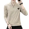 Men's Hoodies 2023 Regular Comfortable Gym Joggers Sports Tops Round Neck Slim Long Sleeve Men Stripe Male Grey Pullovers Autumn