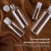 Storage Bottles 30ml/50ml/100ml Mini Refillable Clear Glass Bottle Empty Cosmetics Sample Test Tube Thin Vials Amber