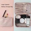 Kozmetik Organizer Depolama Çantaları Makyaj Çantası Kadın Tuvaletleri Su Geçirmez Seyahat Makyajlı Kadın Büyük Kapasite Taşınabilir Kasa Y2302