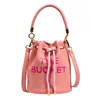 Roze Sugao Designer Tassen Vrouwen Crossbody Tas Tote Bag Pu Lederen Handtassen Clutch Portemonnee 2022 Nieuwe Stijlen Hoge Kwaliteit mode Portemonnee Bucket Bag Huanju