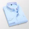 Chemises décontractées pour hommes 8XL 7XL Chemises à manches longues en coton d'été / Homme Slim Fit Printemps Revers Business Dress Shirt Tops Marque Vêtements 230227