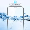9D Protetor de tela de vidro temperado com tampa total para iPhone 14 13 12 11 Pro Max 7 8 Plus Samsung Galaxy A33 A73 S20 FE A32 4G 5G 25pcs/Opp Bag No Box