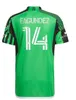 24 25 Austin FC 축구 유니폼 홈 2024 Fagundez Rigoni Zardes Driussi Pereira Gallagher 축구 셔츠 팬 플레이어 버전 태국 품질 남성 크기 S-XXL