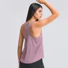 Active Shirts BARE RACERBACK Breathable Fitness Gym Sport Vest Women Naked-feel Running Sleeveless Quick Dry Plain Workout Tank Tops