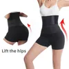 Damesjaberse dames taille trainer shapewear buikbesturing body shaper slanke buslimmer slipje vorming dij lifter shorts hi-taist t2b3