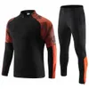 Magliette da esterno Survêtement Calcio Bambini Uomini Maglie da calcio Set Giacche da corsa Giacca sportiva a maniche lunghe Tuta da calcio Uniformi 230227