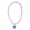Pendentif Colliers Collier de fleurs avec décor de perles blanches Plage mignonne pour les filles Vie quotidienne Xin-Pendentif