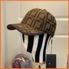 Męskie damskie projektanta kubek dla mężczyzn mody marki marki literowe czapki regulowane luksusowe sport brązowe czapki baseballowe czapki
