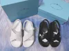 Tasarımcı Kadın Sandalet Yüksek Kaliteli Milano Bayan Slaytlar Kristal Buzağı Deri Sıradan Ayakkabı Kapitone Platform Yaz Plajı Sweri 35-40 Kutu