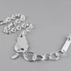 Ketens punk 925 sterling zilveren ketting mannen link ketting rock neo gotische kettingen mannelijke luxe sieraden feestje vriendje verjaardag cadeau