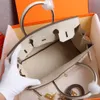 Top 7A Togo-Rindsledertaschen Epsom Socialite Tote 25 30 35 cm Damen-Designerhandtasche mit Pferde- und Seidenschloss Goldbeschläge 35c2504