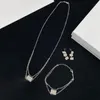 Brief Long String Dangle Charm for Women Dual Layers Bracelet Lady Party Gift Necklaces