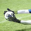 Luvas esportivas Luvas do goleiro de futebol infantil espessadas Luvas de futebol de látex de látex