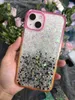 Glue Drop Biling phone case For iphone 14 14 plus 14 pro max TPU PC 2 in 1 Protective Shockproof Cover oppbag