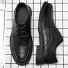 Dress Shoes Men schoenen mode derby mannen formele schoenen lederen luxe trouwschoenen mannen oxford klassiek zakelijk lederen casual schoenen r230227