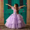 Meisjesjurken Mirabel Madrigal Kom Charme Meisje Prinses Jurk Fancy Kid Encanto Carnaval Halloween Party Kleding Kind Prom vestidos