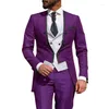 Herrenanzüge Italienischer Frack Design Roter Herrenanzug 3-teilig Slim Fit Hochzeit für Bräutigam Smoking Bräutigam Mann Blazer