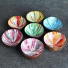 Bowls Candy Blight Allight Round Multiculor Multicalor Sturdy Comnut Shell للديكور