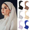 Bandanas Women Elastic Cotton Neck Head Hijab Hat Muslim Turban Headscarf Islamic Cap