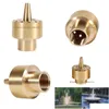 Bil DVR Garden Decorations 1/2inch 4 Points Fountain Sprinkler Brass Outdoor Decoration Accessories 1/2 Drop Delivery Home Patio Lawn DHG1W