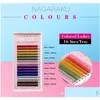 Faux Cils J B C D Mélange Individuel Couleurs Cils Natrual Bonbon Doux Couleur Faux Extension Maquillage Des Yeux Colorf Drop Delivery Health Dhgx2