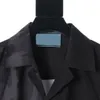 Męskie bluzy z kapturem plus wielkości bluzy Haftowe i drukowane w stylu polarnym Letnie zużycie z ulicą czyste bawełniane QW22