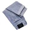 Men's Jeans Spring Summer Thin Slim Fit European American High-end Brand Small Straight Double F Pants Q9534-3