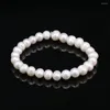 Strand Natural Freshwater Pearls Armband Potato Shape Pearl för att göra DIY smycken halsband armband tillbehör 7-8mm