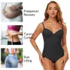 Women's Shapers Women Shapewear Bodysuits Waist Trainer Vest Slim Full Body Shaper Built-In Bra Camisole Tops Tummy Control Slimming Underwear 230227