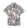 Novo 2023 Mens Summer Designer Shirts Fashion BAROCCOFLAGE Hawaii Floral Print Casual Shirt Men Slim Fit Manga Curta Beach Clothing