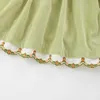 Robes de fille espagnol bébé arc broderie robes pour enfants Lolita Kawaii robe fille fête d'anniversaire robes de bal infantile princesse Vestidos W0224