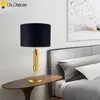 Table Lamps Modern Luxury LED Desk Lamp Nordic Business Vintage For Bedroom Bedside Writing Lighting