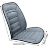 Araba koltuğu kapaklar 2 arada ısıtmalı yastık kaymaz kauçuk olmayan kauçuk araçlar ofis sandalye ev ped kapağı kış sıcak