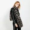 Scarves Luxury European Style Pashmina Feel Wrap Scarf Leopard Patterns Cashmere Bold Wild Animal Printed Winter Blanket Stoles