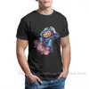 T-shirt col rond pour homme, Streetwear, en tissu graphique, à la mode, avec squelette, skateboard, Halloween, grande taille, 2023