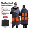 Carpets Multifunctional USB Heating Blanket Jacket Electric Vest Warm Shawl Thermal Mat Clothing