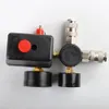Conjunto de válvula regulador de controle de pressão de quatro orifícios de quatro buracos com 80000 vezes a vida útil do serviço, adequada para uma mangueira de escape de 6 mm