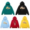 Felpe con cappuccio da uomo Felpe New Warm Felpa con cappuccio Brown Bear Mens Women Designers Pullover per uomo Abbigliamento Giallo Viola Blu Verde Bianco Nero