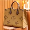 デザイナーOnthego Big Number Brands Womens ToteショルダーバッグハンドバッグレザーフラワーズクラシックショッピングファッションM57641ウォレットバッグ