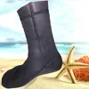Chaussettes pour hommes Chaussettes de plongée en néoprène 3 mm Résistant à l'eau Chaussettes de plage à l'épreuve de la chaleur et flexibles Antidérapant pour le surf Sports Natation Femmes Hommes Z0227