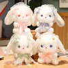 Cute Rabbit Plush Toys Lolita Bunny Stuffed Plush Animal Baby Toys Doll Baby Accompany Sleep Toy For Kids Gifts 25cm E22