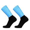 Men's Socks New Pro Team Aero Socks Anti Slip Sile Cycling Socks Men Bike Sport Running Socks Calcetines Z0227