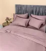 مجموعات الفراش Svetanya Nordic Pale Mauve 100 ٪ من القطن المصري Bedlinens Ru Europe Queen King Family Size Set Sheet Sheet Cover Cover Bedding 230227