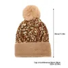 Bonsons de bonnet / crâne Caps Femmes chaudes seau chapeau hiver en tricot en laine tricot épaisse en peluche femelle en laine de laine de laine